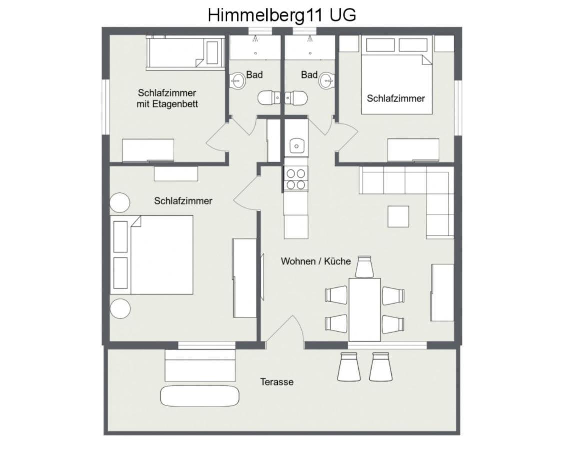 Himmelberg11 Apartment Thalfang ภายนอก รูปภาพ